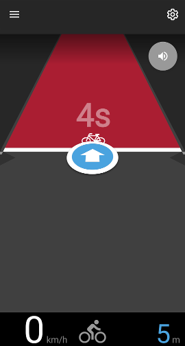 Screenshot traffic pilot Restzeit Rotphase